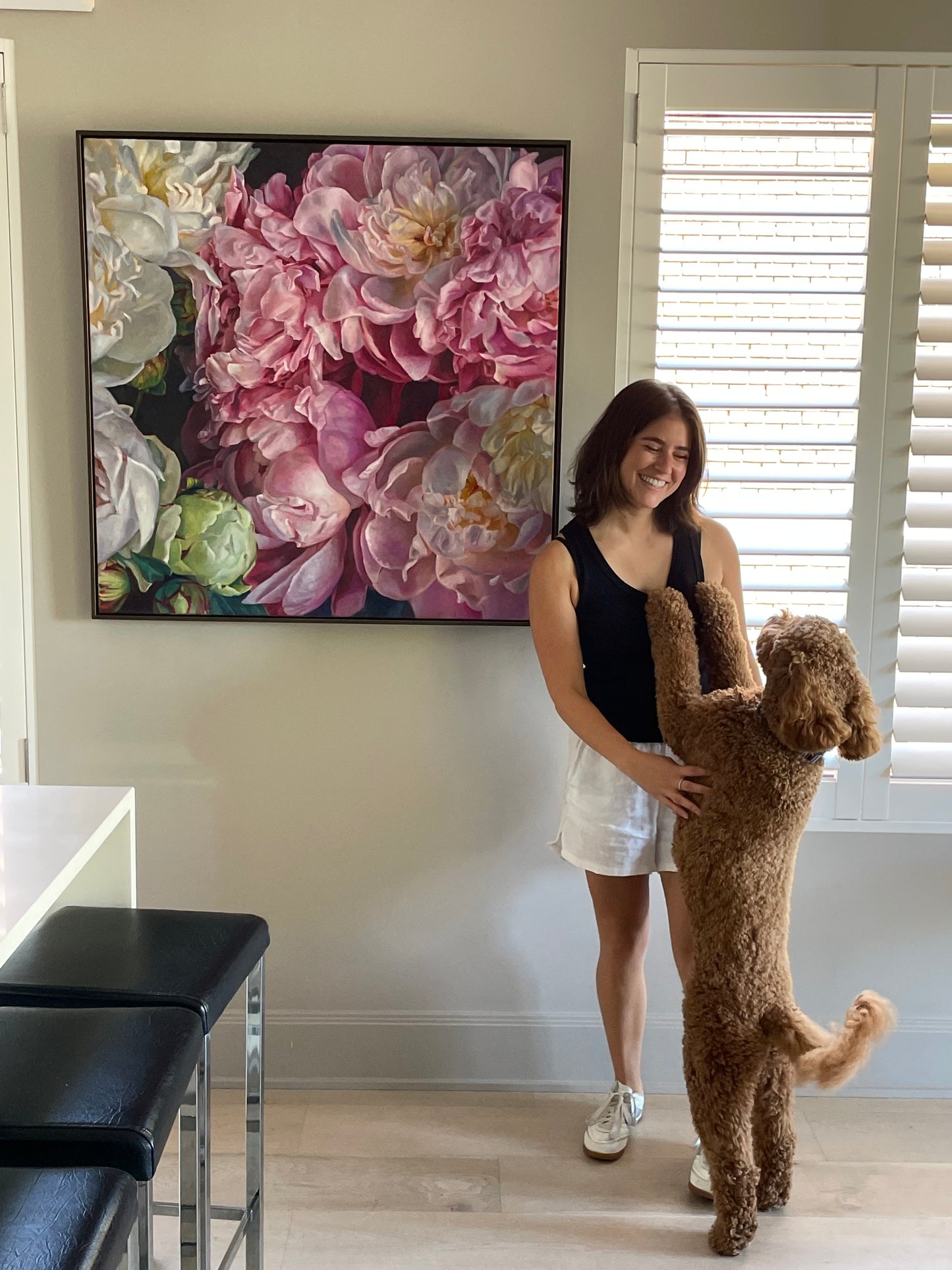 From Bud to Bloom, 1 x 1m