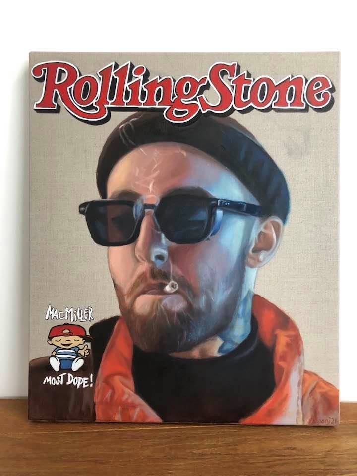 Mac Miller - Most Dope 60 x 51cm