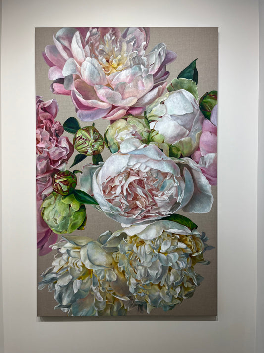 Peony Sunrise, 101 x 160cm