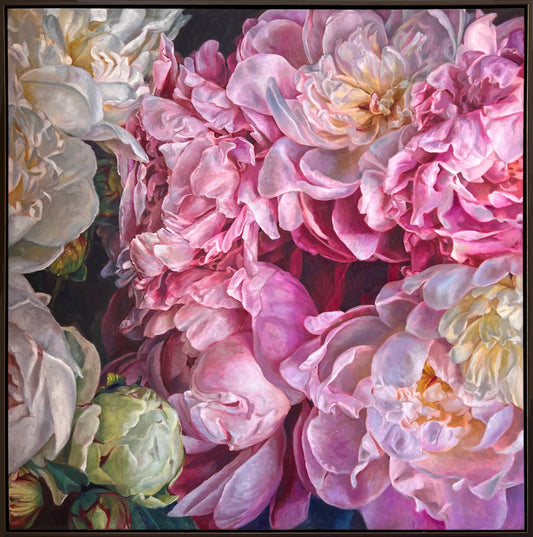 From Bud to Bloom, 1 x 1m