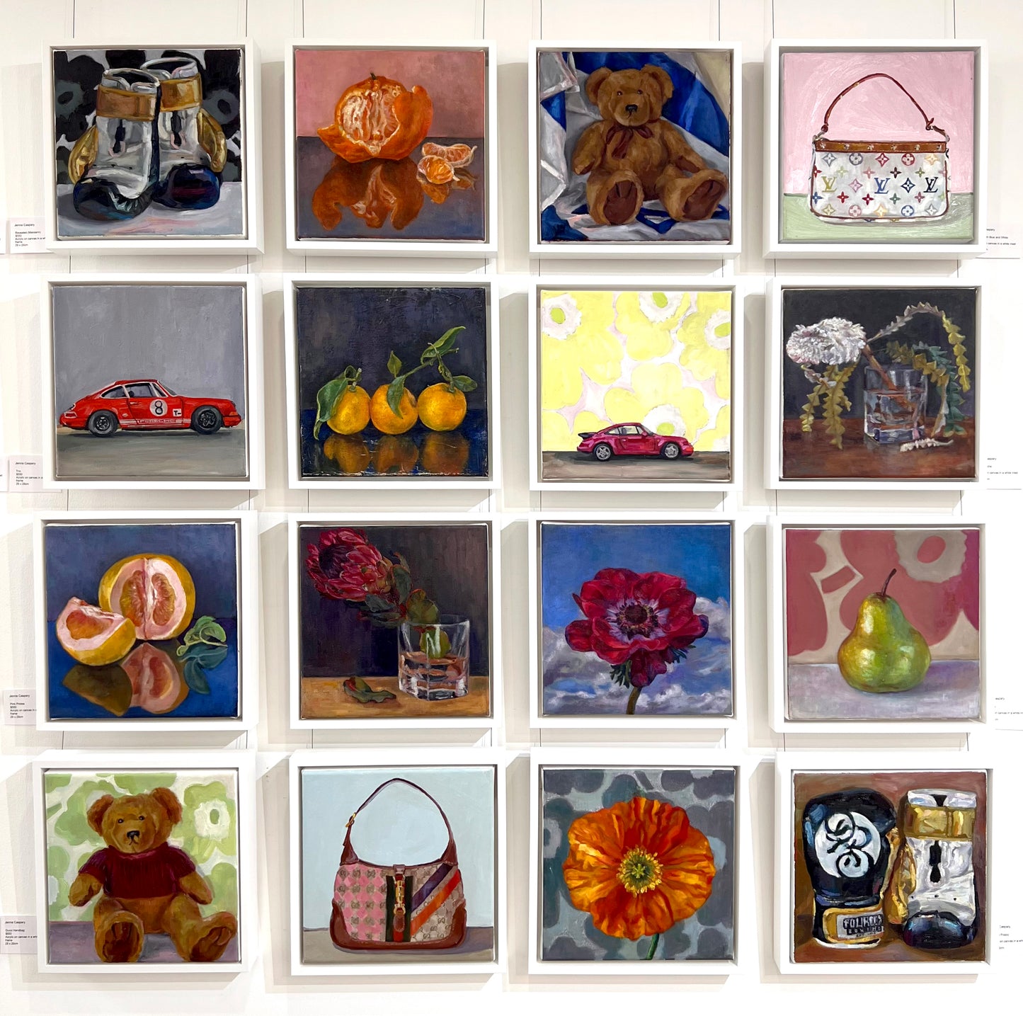 Pear & Marimekko, 29 x 29cm