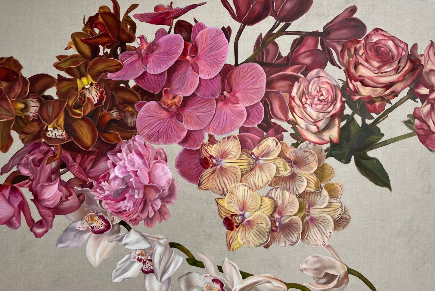 Orchid Dreams 112 x 168cm